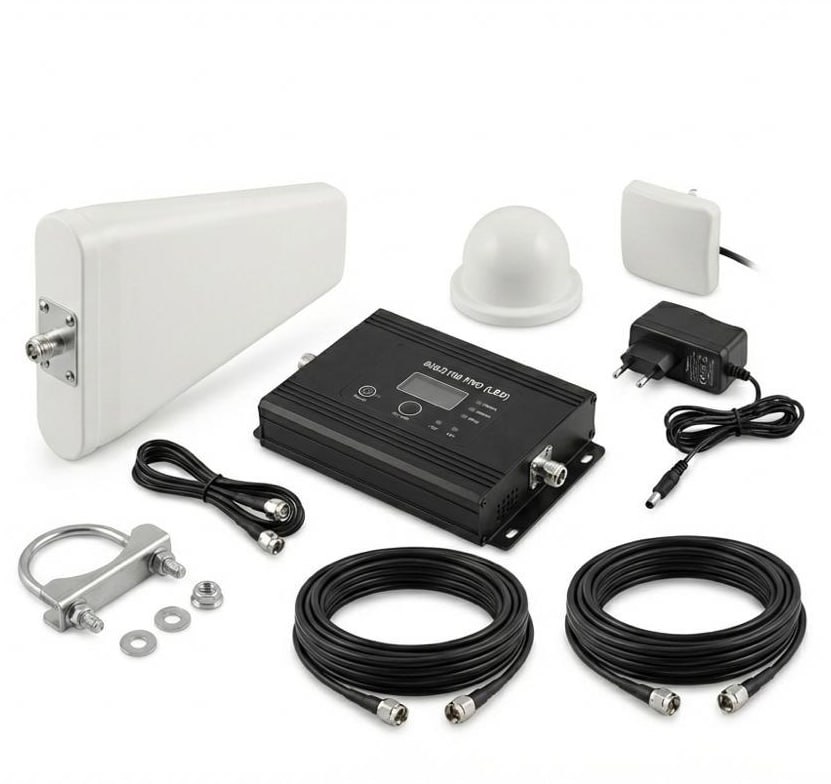 Усиление сигнала связи 4G интернета и мобильной связи в частный дом